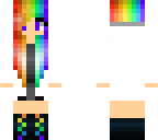 rainbow girl