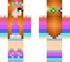 rainbow girl lily