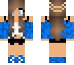 blue girl