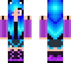 blue girl
