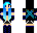 girl assassin blue