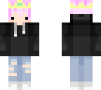 pastel chibi boy pink