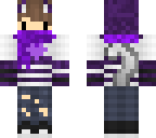 purple chibi