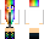 rainbow girl