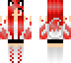 red evil cat girl