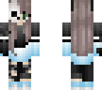 skull darkness girl