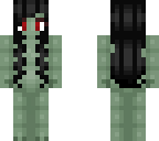 black hair zombie girl base two