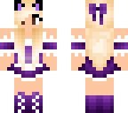 blonde purple maid