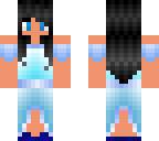 blue dress