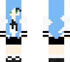 blue girl