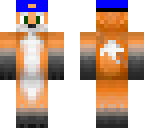 blue hat fox