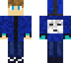 blue teenage boy