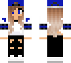 blue tomboy werewolf