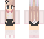 chibi pink bunny