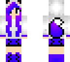 cute purple wolf girl