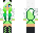 green lean wolf girl