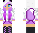 purple wurple wolf girl