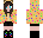 rainbow cheeta girl