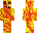 scary fire man