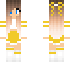 yellow cheerleader
