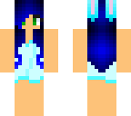blue bunny girl