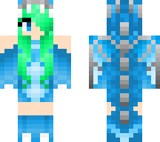 blue dragon girl