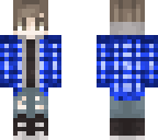blue flannel