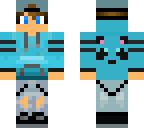 a blue gamer