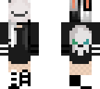 black and white bunny cry
