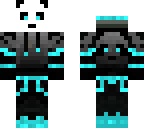 blue panda