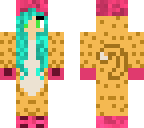 leopard blue girl