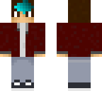 me with teal hair