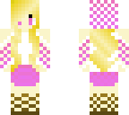 pink checkerd girl