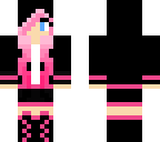 pink end black
