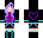 purple hood girl