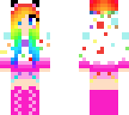 rainbow girl