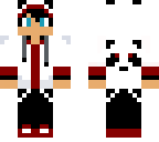 red cool panda boy