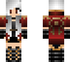 red warrior girl
