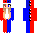 blue 'n' red dino
