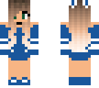 blue bunny girl