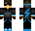 blue lightning edit
