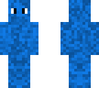 blue man