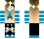 blue summer girl