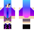 cute blue girl