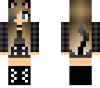 edited pretty cat girl