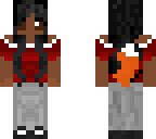 fox girl dark skinned red