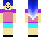 gradiant blue hair