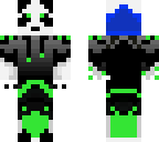 green panda