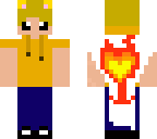 lion king skin with cape