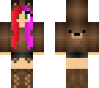 me as a bear and with melanie hair